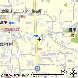 埼玉県児玉郡神川町渡瀬654-8周辺の地図