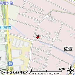 埼玉県加須市佐波153周辺の地図