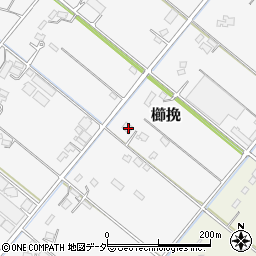 埼玉県深谷市櫛挽75周辺の地図