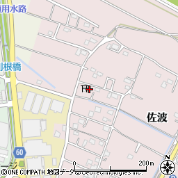 埼玉県加須市佐波153-1周辺の地図