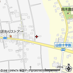 茨城県古河市山田642周辺の地図