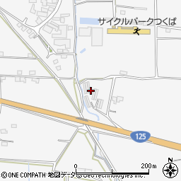 茨城県つくば市北条4190周辺の地図