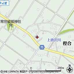 埼玉県深谷市樫合954周辺の地図