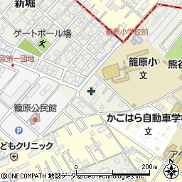 埼玉県熊谷市新堀1168-1周辺の地図