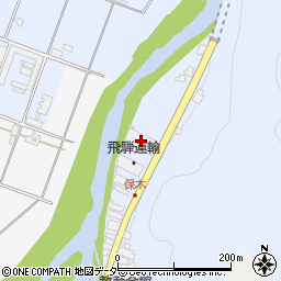 岐阜県高山市下切町1162-1周辺の地図