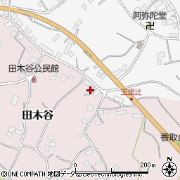 茨城県小美玉市田木谷567周辺の地図