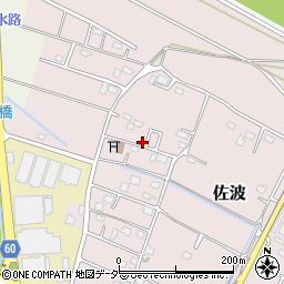 埼玉県加須市佐波137-5周辺の地図