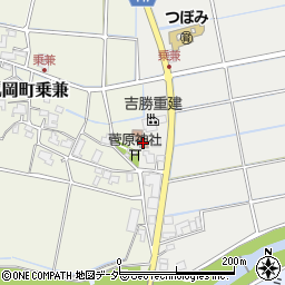 坂井市のうねの郷第二コミュニティセンター周辺の地図