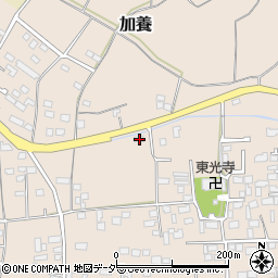茨城県下妻市加養24周辺の地図