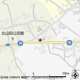 茨城県古河市山田848周辺の地図