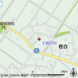 埼玉県深谷市樫合955周辺の地図