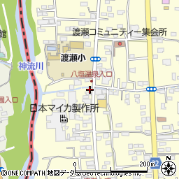 埼玉県児玉郡神川町渡瀬582-2周辺の地図