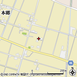 埼玉県深谷市本郷180周辺の地図