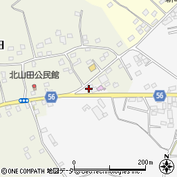 茨城県古河市山田848-3周辺の地図