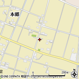 埼玉県深谷市本郷185周辺の地図