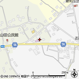茨城県古河市北山田203-2周辺の地図