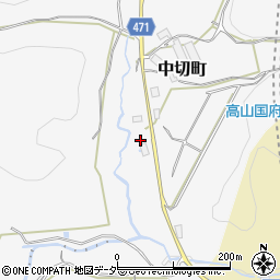 岐阜県高山市中切町1560周辺の地図