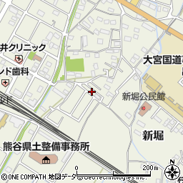 埼玉県熊谷市新堀387-10周辺の地図