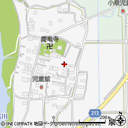 茨城県つくば市泉2571周辺の地図