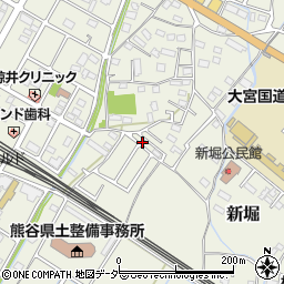 埼玉県熊谷市新堀387-9周辺の地図