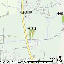 雀神社周辺の地図