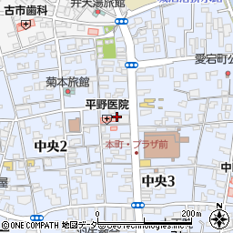 埼玉県羽生市中央4丁目1周辺の地図