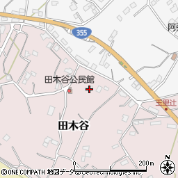 茨城県小美玉市田木谷573周辺の地図