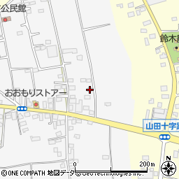 茨城県古河市山田665周辺の地図