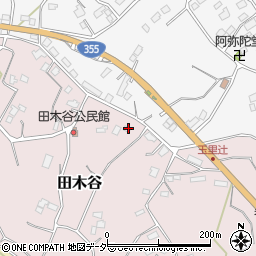 茨城県小美玉市田木谷570周辺の地図