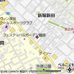 埼玉県熊谷市新堀新田642周辺の地図