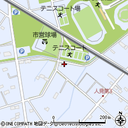 埼玉県深谷市人見1098周辺の地図