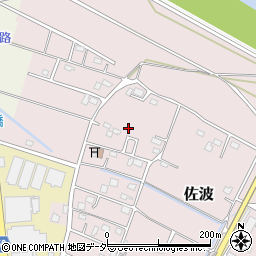 埼玉県加須市佐波周辺の地図