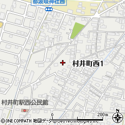 ニチイキッズ　松本村井保育園周辺の地図