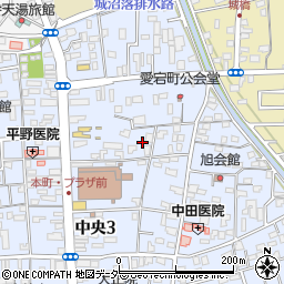 埼玉県羽生市中央4丁目7周辺の地図