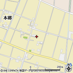埼玉県深谷市本郷186周辺の地図