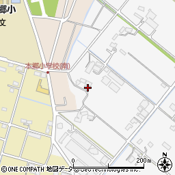 埼玉県深谷市櫛挽67周辺の地図