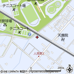 埼玉県深谷市人見1093周辺の地図