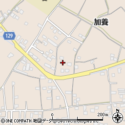茨城県下妻市加養248周辺の地図