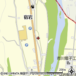 長野県南佐久郡佐久穂町宿岩355周辺の地図