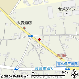 茨城県古河市駒羽根294周辺の地図