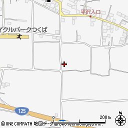 茨城県つくば市北条3975周辺の地図