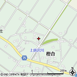埼玉県深谷市樫合961周辺の地図