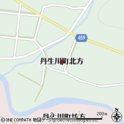 岐阜県高山市丹生川町北方周辺の地図