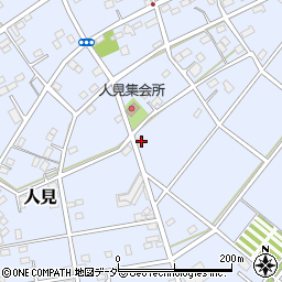埼玉県深谷市人見314周辺の地図