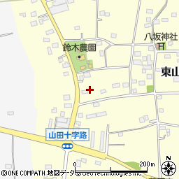 茨城県古河市東山田428周辺の地図