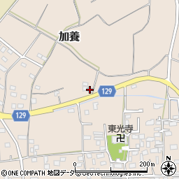 茨城県下妻市加養51周辺の地図