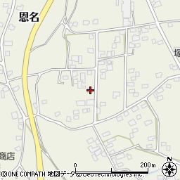 茨城県古河市恩名1202周辺の地図