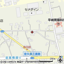 茨城県古河市駒羽根234周辺の地図