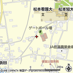 長野県松本市笹賀神戸2922周辺の地図