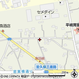 茨城県古河市駒羽根235周辺の地図